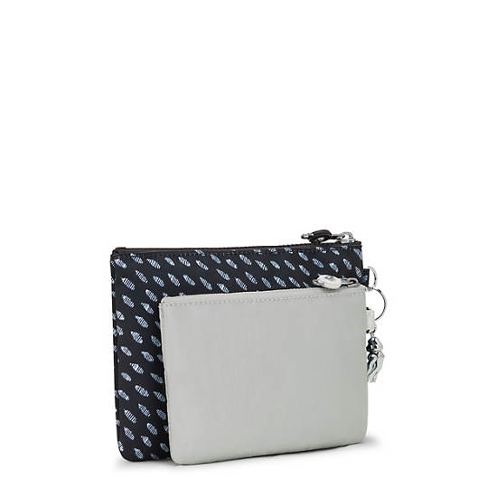 Kipling Duo Pouch Printed 2-in-One Pouches Väska Grå | SE 1096ZU